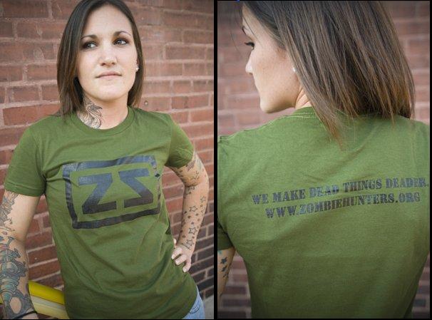 Women's Green Baby Doll Shirt